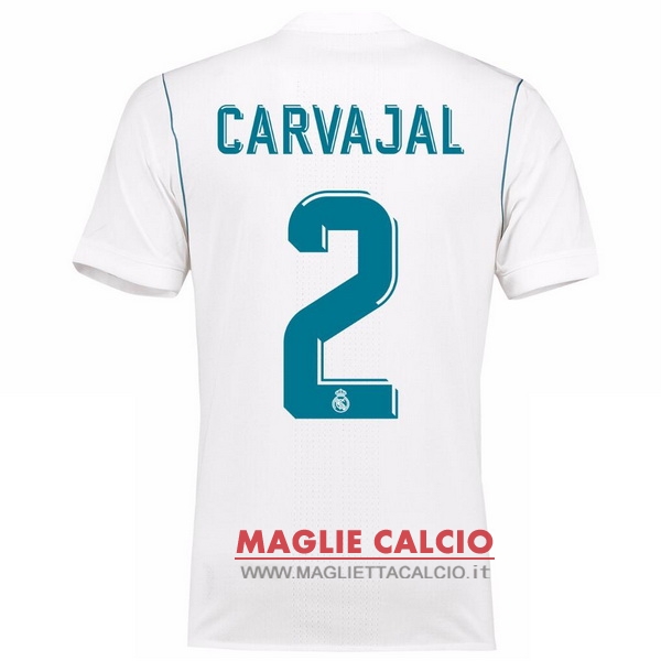 maglietta real madrid 2017-2018 carvajal 2 prima